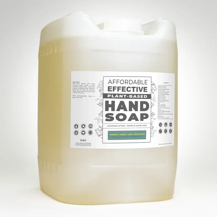 Affordable • Effective • Plant-Based | Hand Soap • Jasmine • Lemon • Lime • Eucalyptus