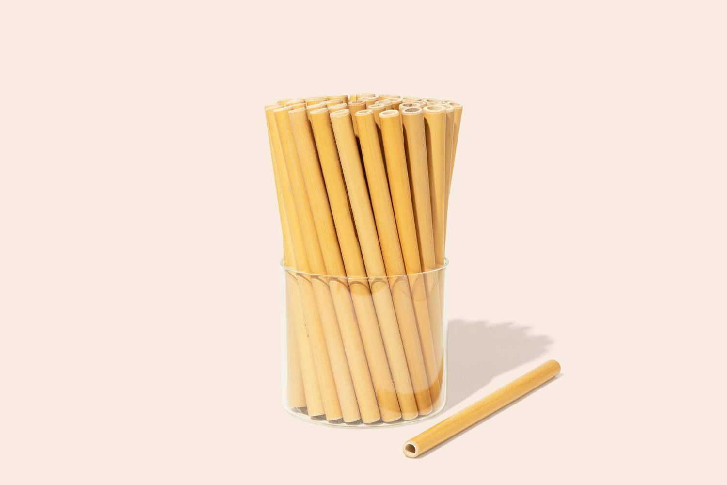 Bulk Individual Bamboo Straws | Plastic Free Bestseller: 50
