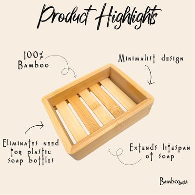 Bamboo Soap Lift | Deep Shelf | Bestseller