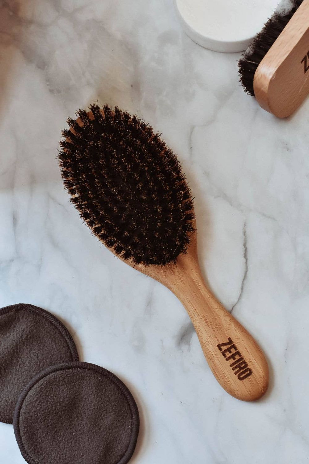 Bamboo Hair Brush - Soft Bristle: Soft bristles