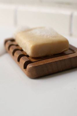 Teak Wood Soap Dish