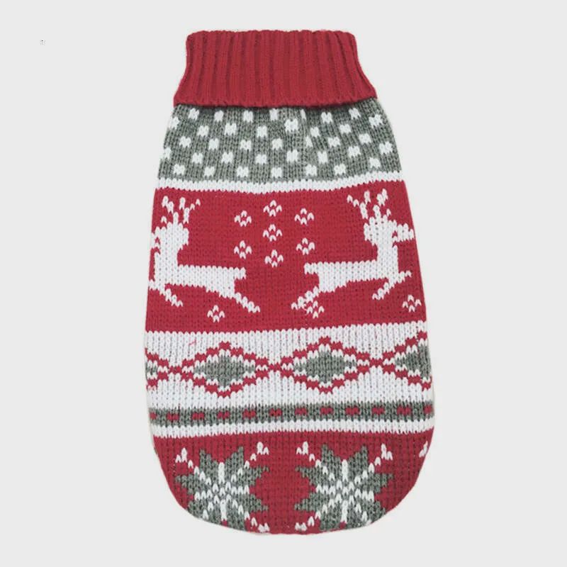 Red-White-Grey Holiday Sweater