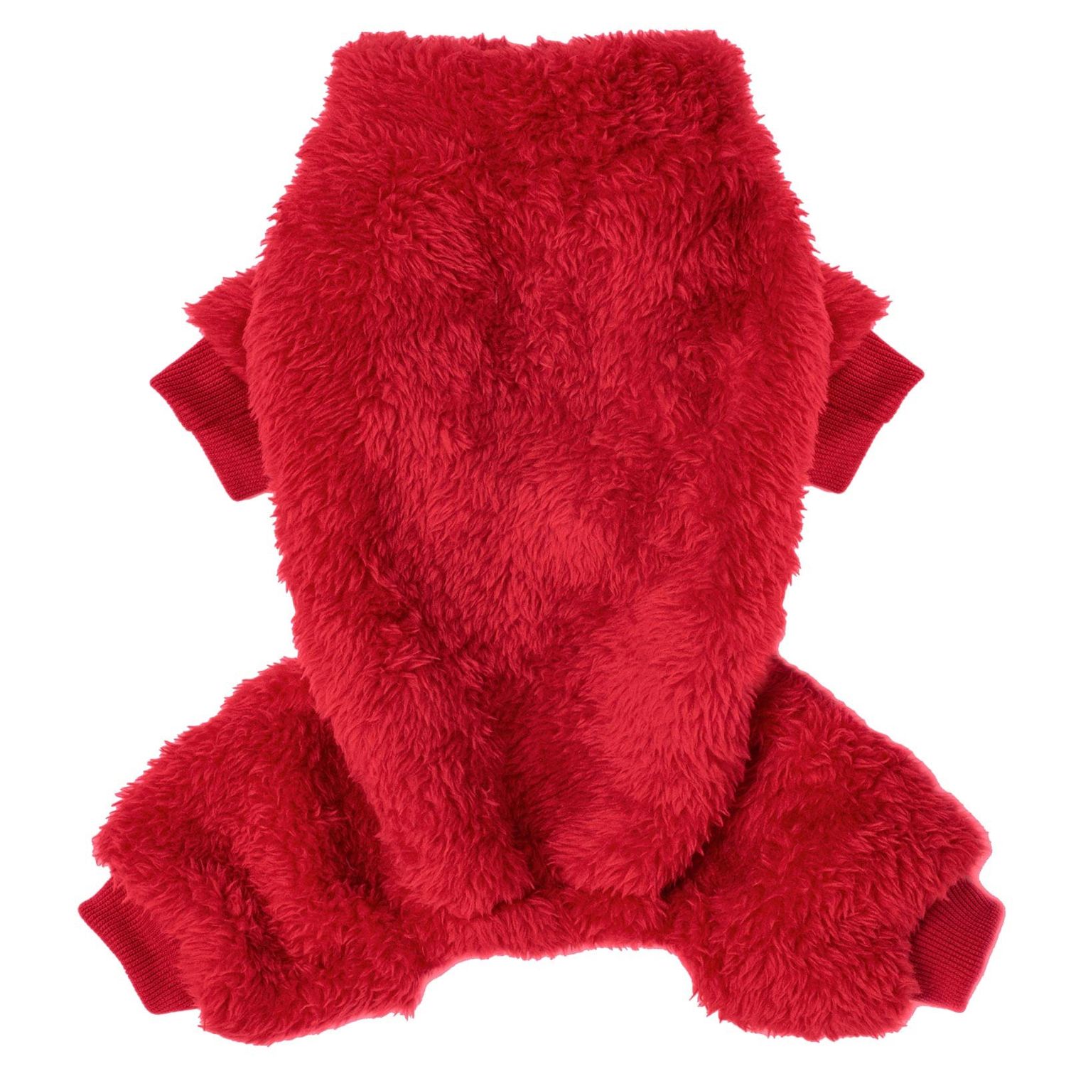 Red Fluffy Onesie, Size: Large