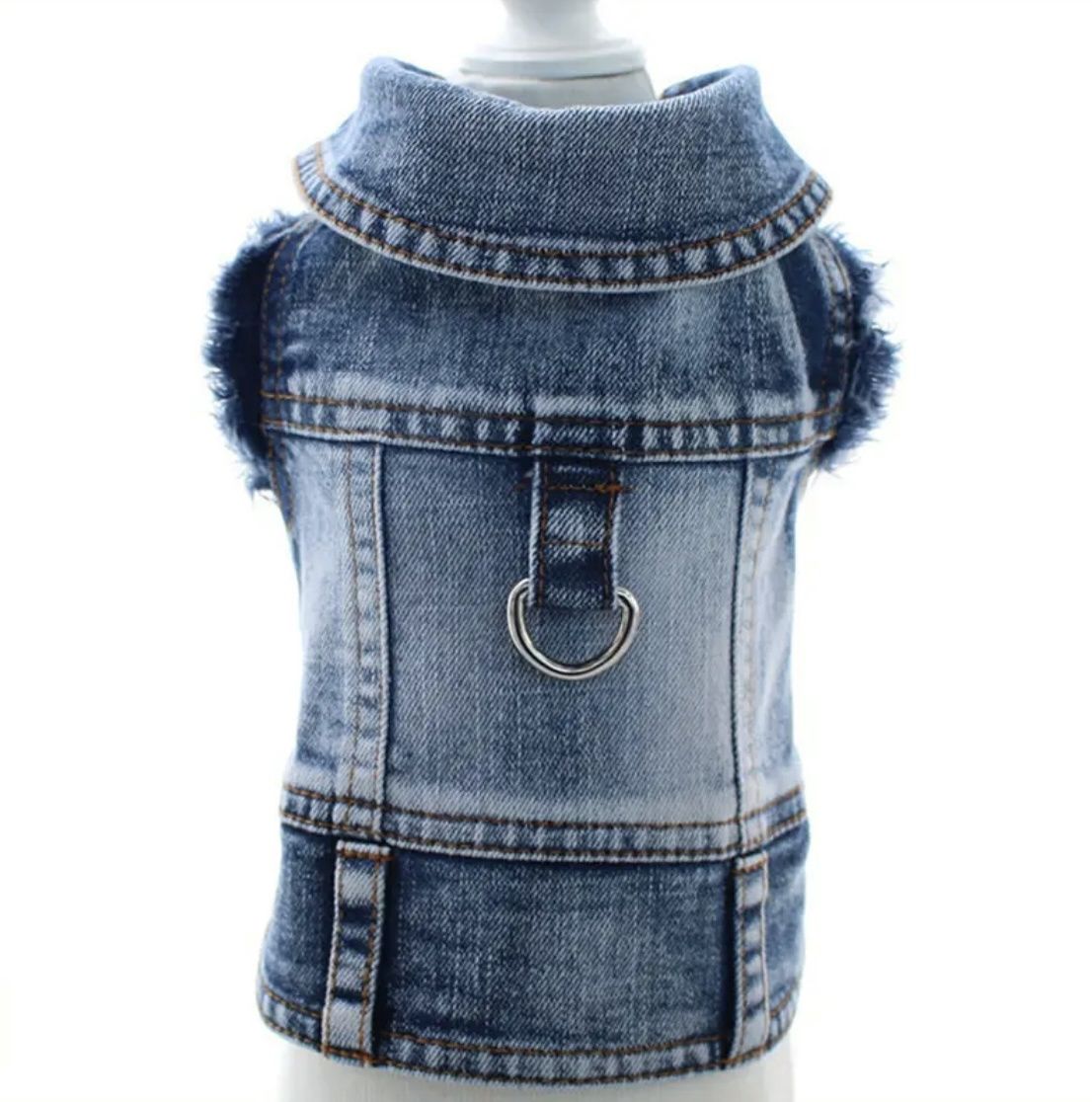 Denim Vest Blue, Size: Small