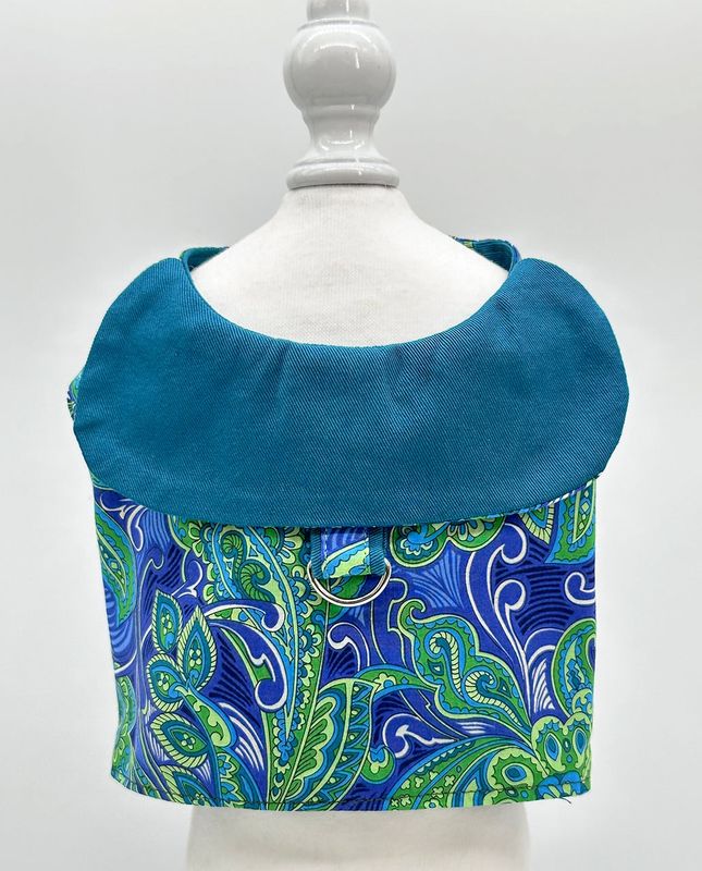 “Pretty in Paisley” Vest Style Harness