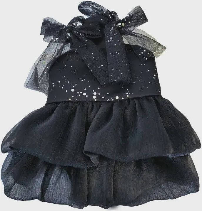 Black Shimmer Dress
