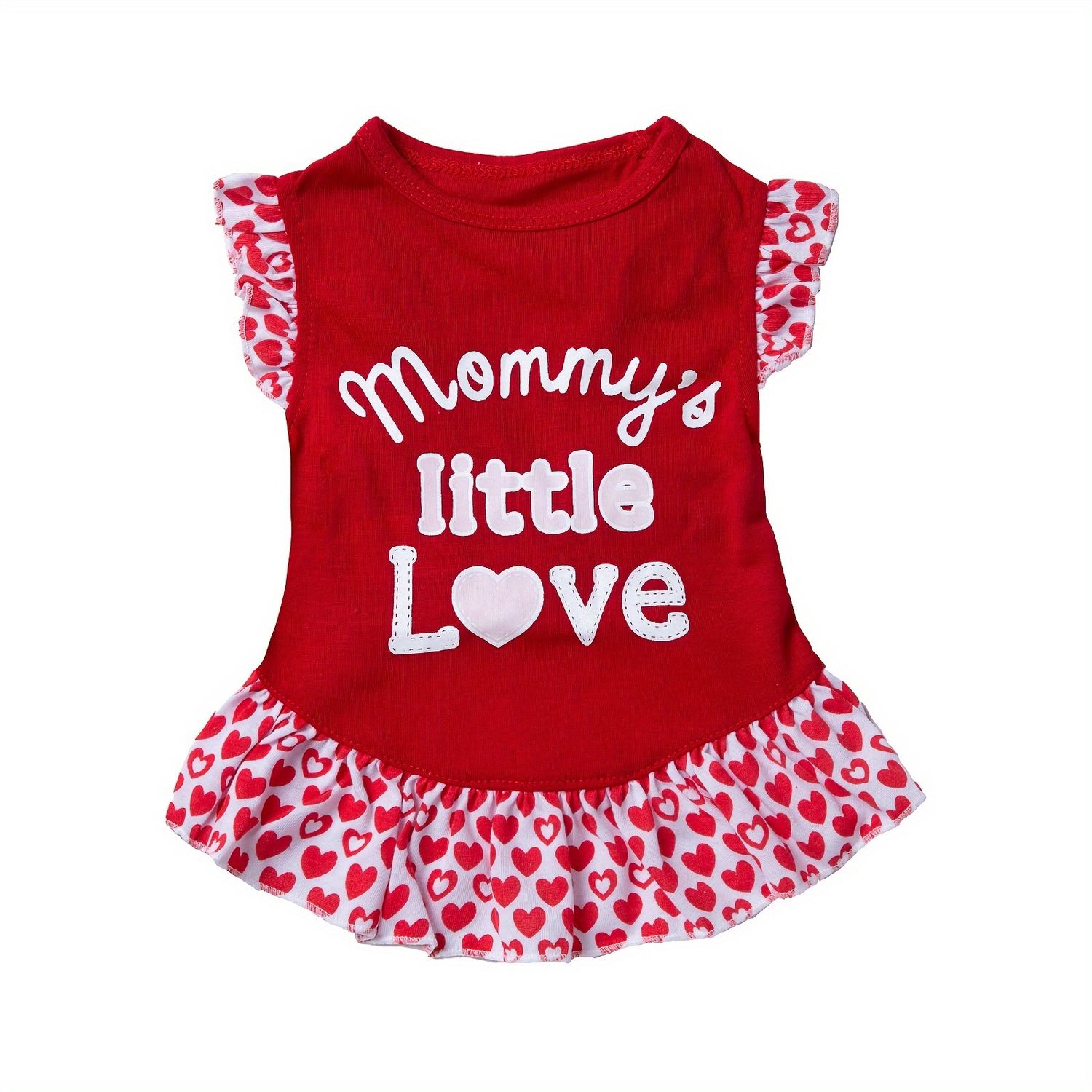 Mommy’s Little Love Red Dress, Size: Large