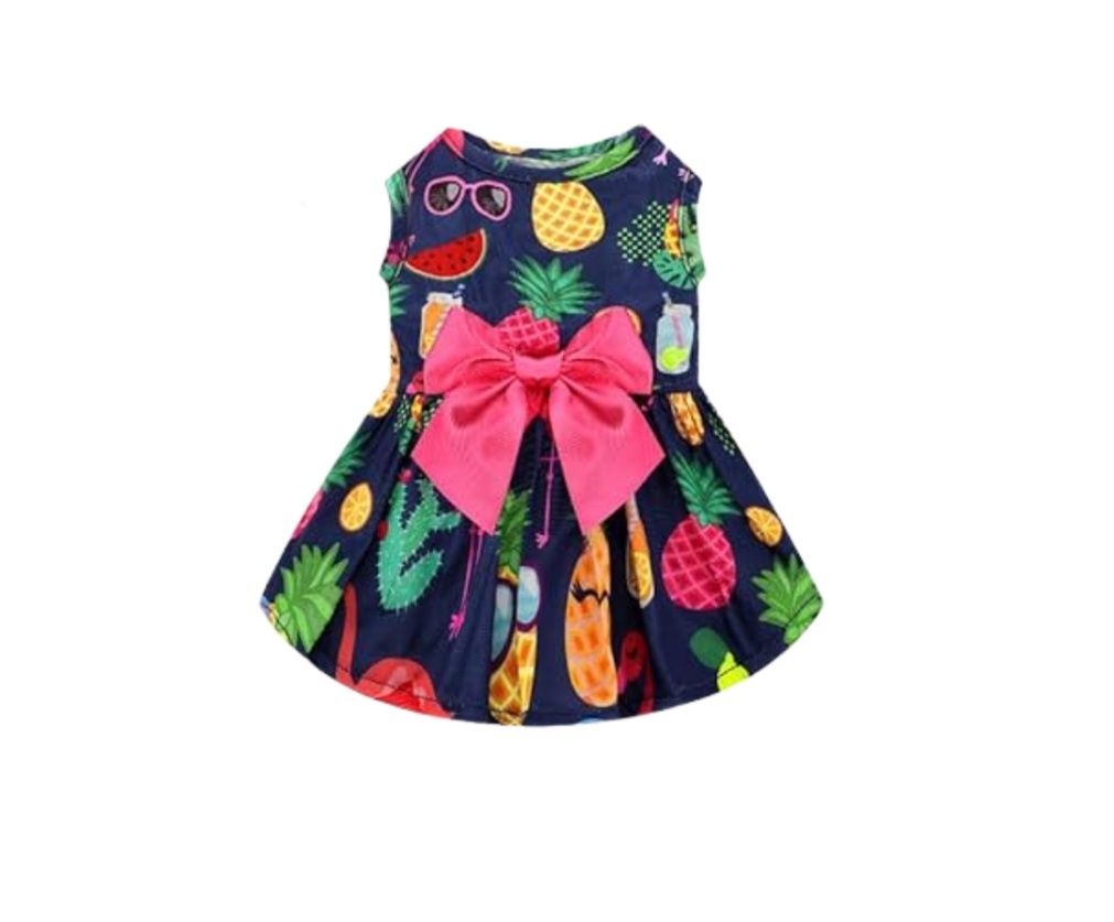 Multicolor Island Dress, Size: Large