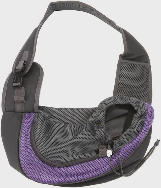 Purple &amp; Grey Pet Carrier