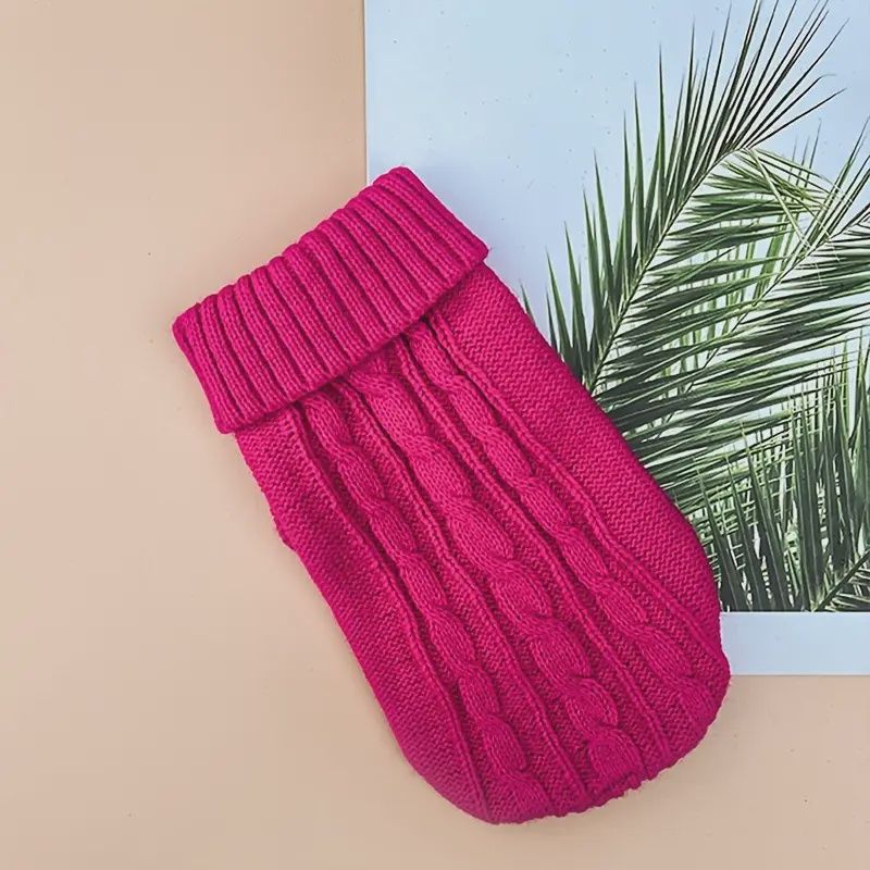 Hot Pink Sweater, Size: Medium