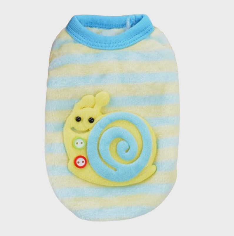 Yellow&amp; Blue Snail Vest