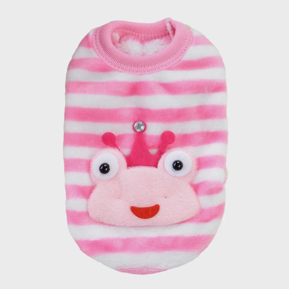 Pink &amp; White Frog Vest, Size: XXS