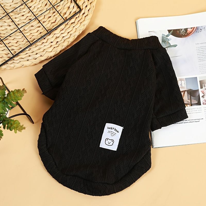 Black Lucky Bear Shirt