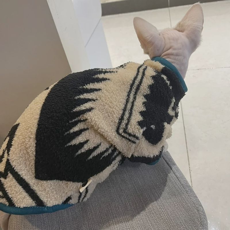 Beige &amp; Black Sweater