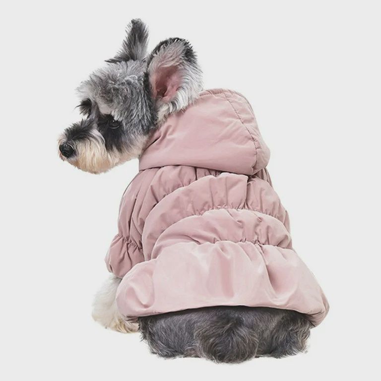 Pink Floral Puffer