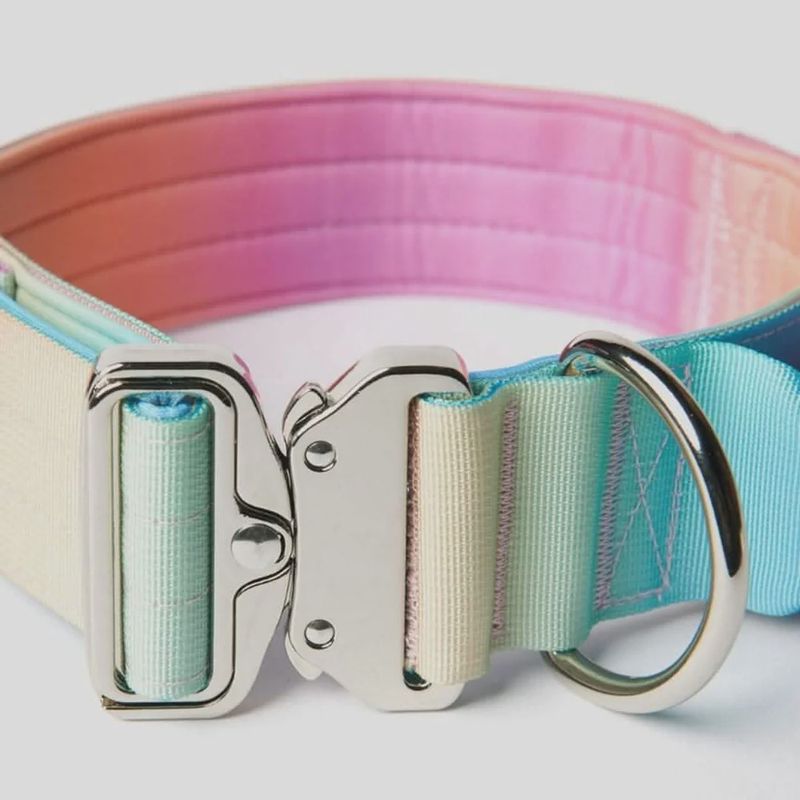 Spark Paws Tactical Dog Collar Pastel Icing