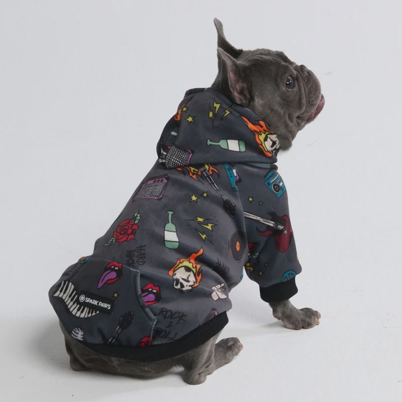 Rock n Roll Pet Hoodie