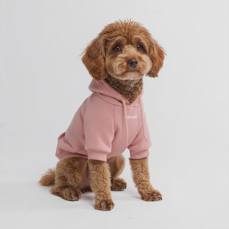 Dusty Pink Pet Hoodie