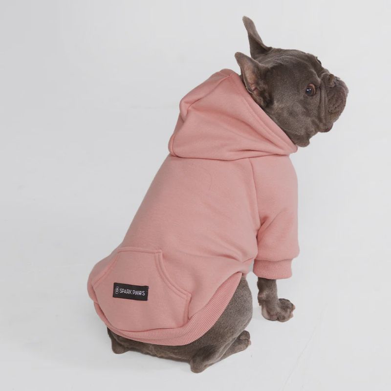 Dusty Pink Pet Hoodie