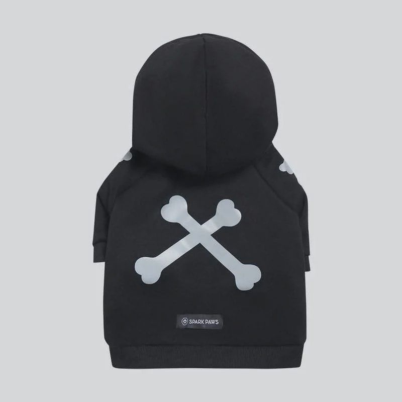 Bone Pattern Pet Hoodie, Size: Medium