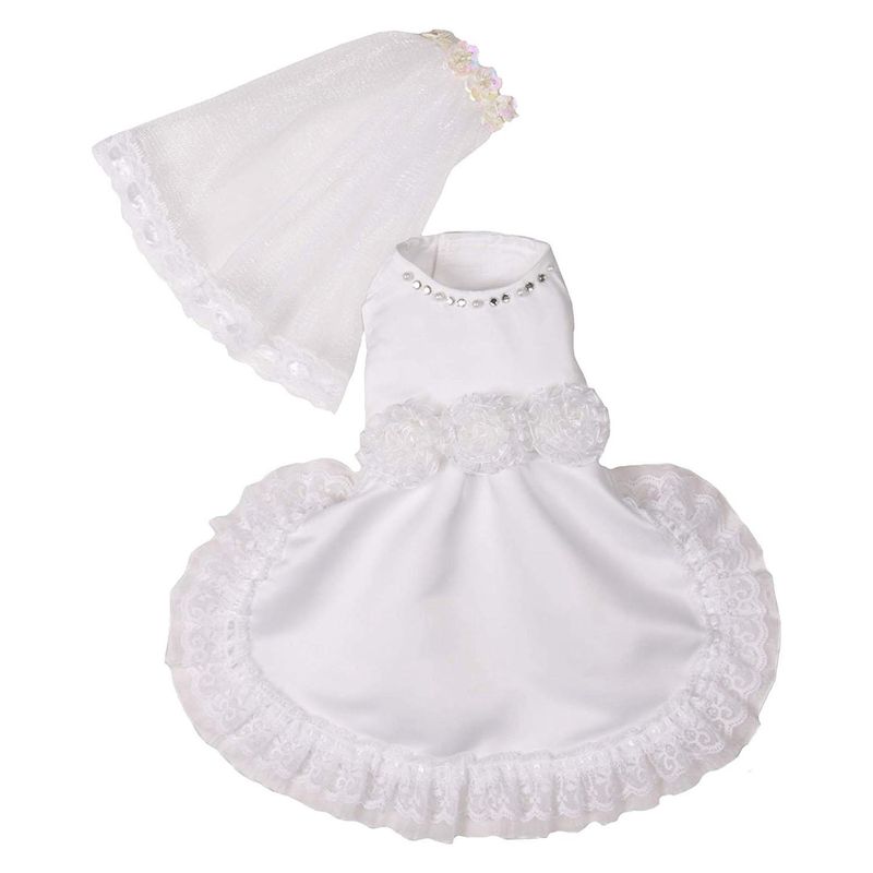 Pet Wedding Dress Set