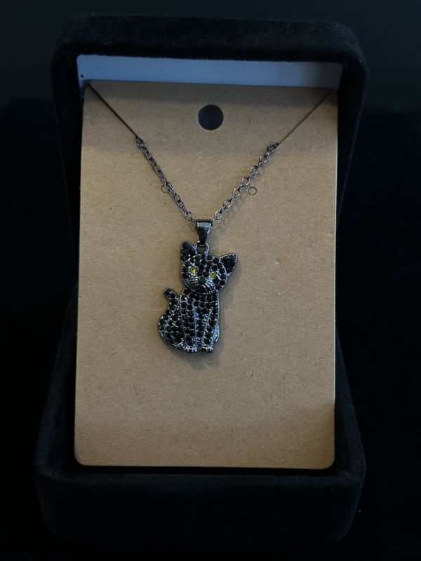 Black Cat Necklace