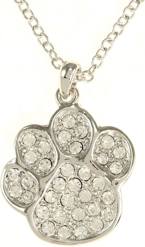 Silver Paw Necklace