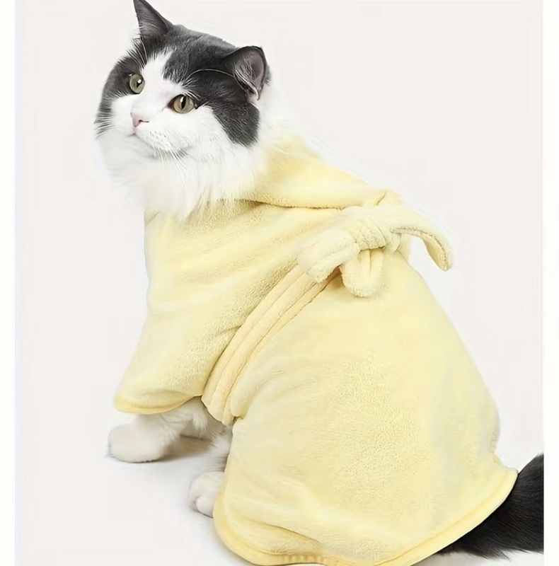 Yellow Pet Robe
