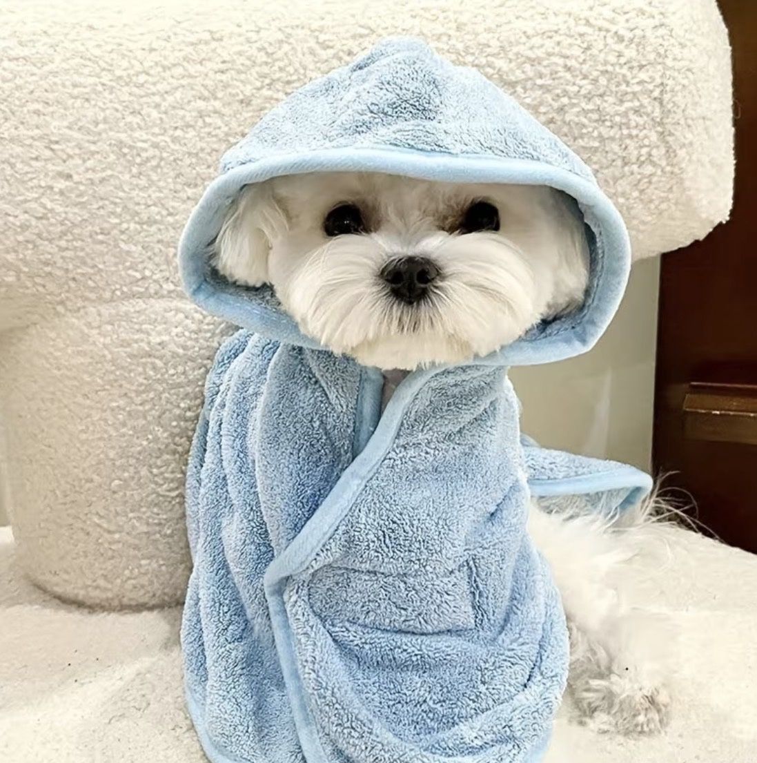 Blue Robe, Size: Large