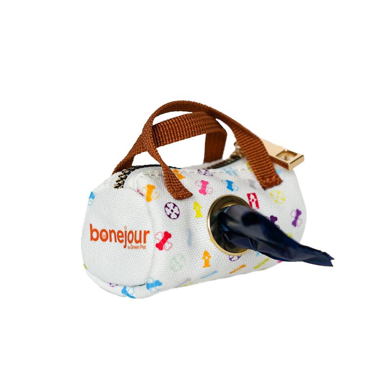 BoneJour Pet Waste Bag - White