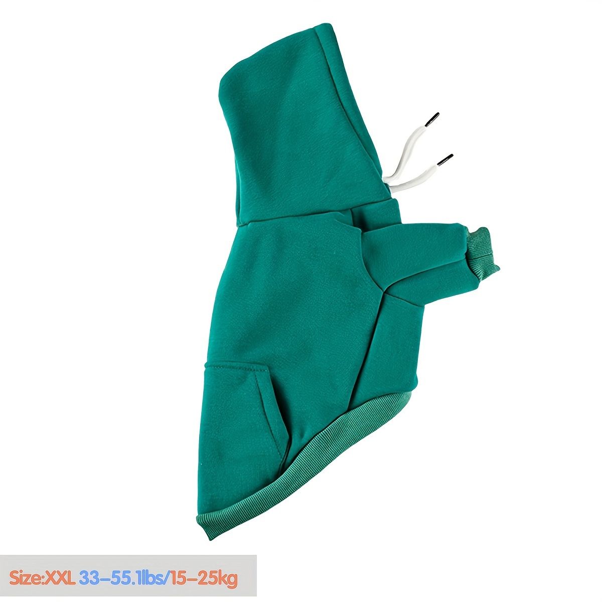 Dark Green Hoodie, Size: XXL