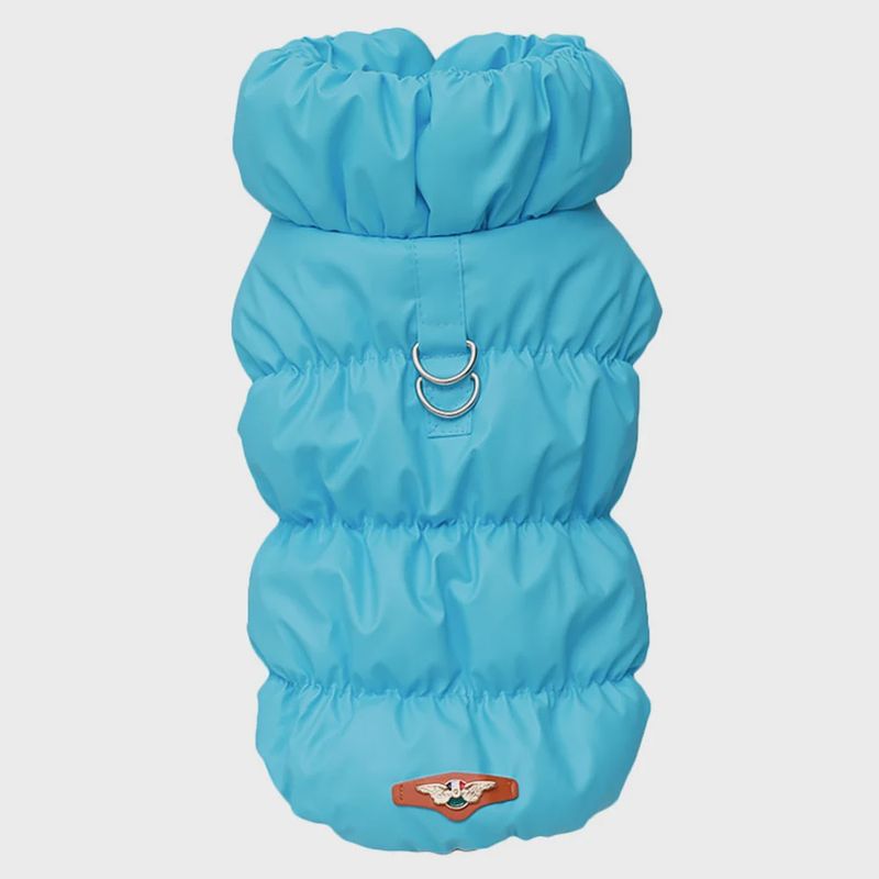 Light Blue Puffer Jacket