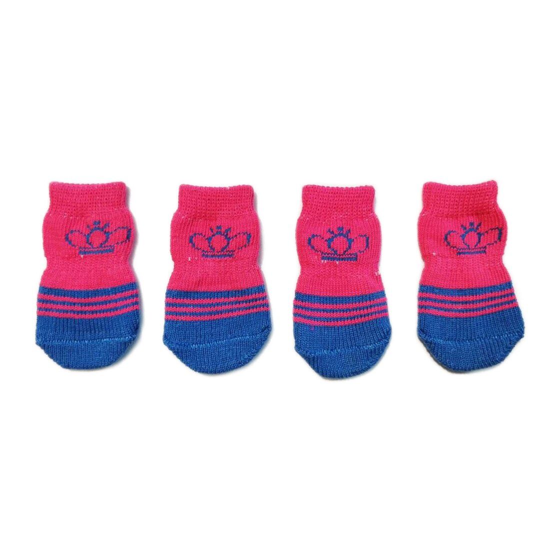 Pink and Blue socks, Size: Medium