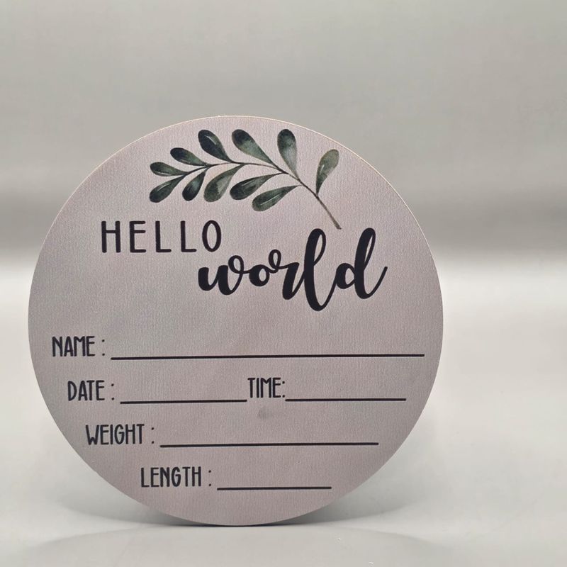 Helo world Footprint Helo world Footprint