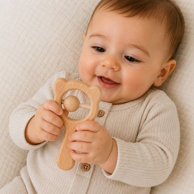 Wooden Rattles