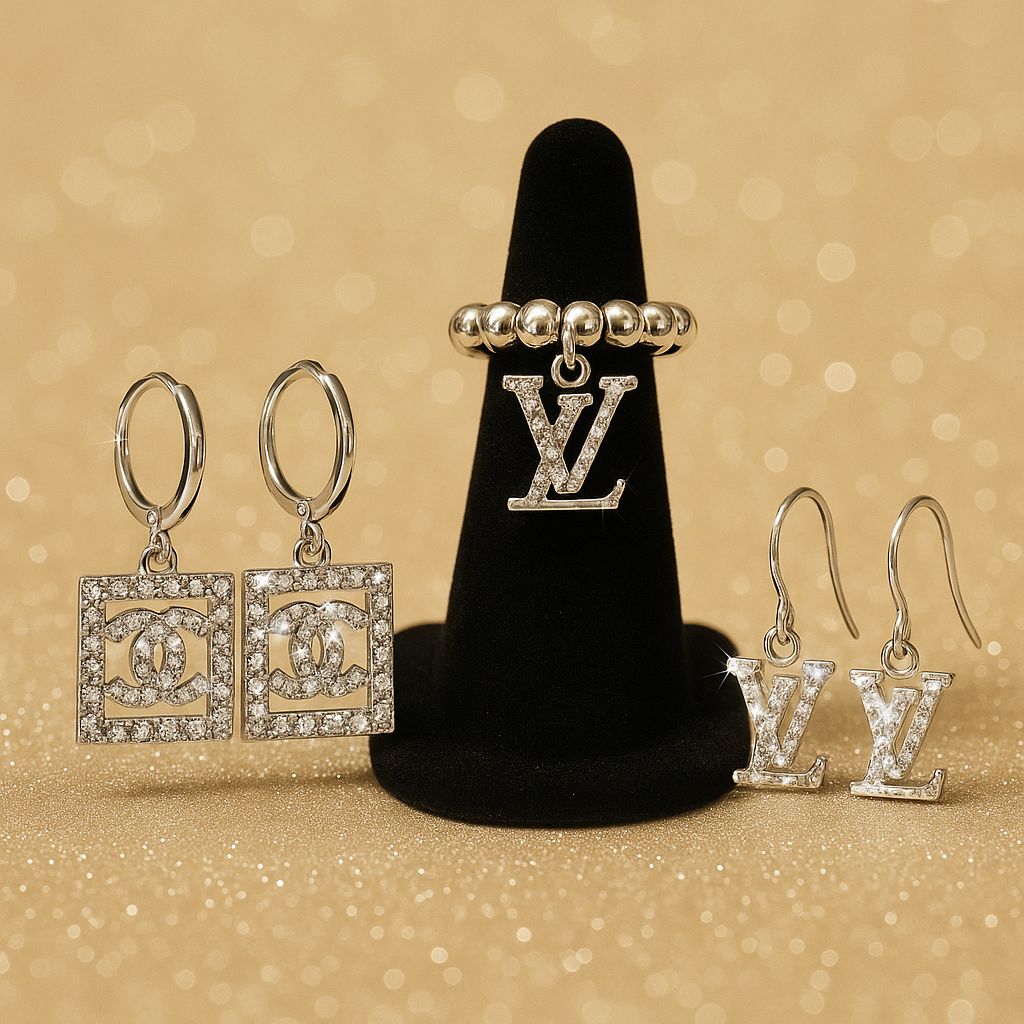Luxury Jewelry with Sparkling Accents