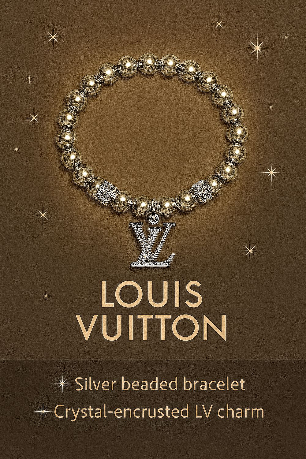 Louis Vuitton CZ Charm Bracelet - Signature Spark