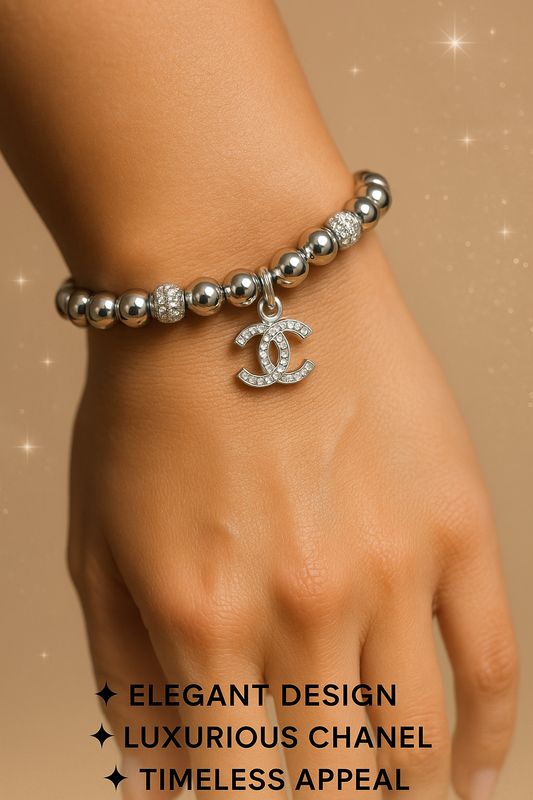 Chanel Pearl & Crystal Bracelet - Timeless Elegance