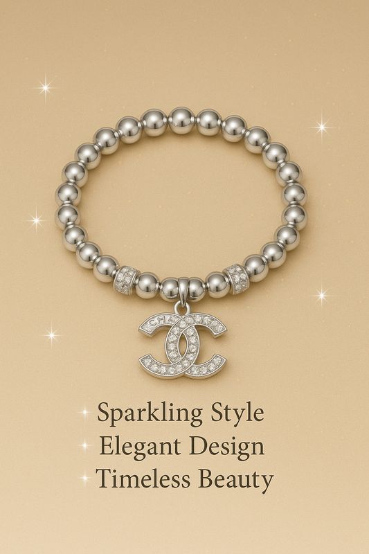 Chanel CC Crystal Bracelet - Radiant Luxe