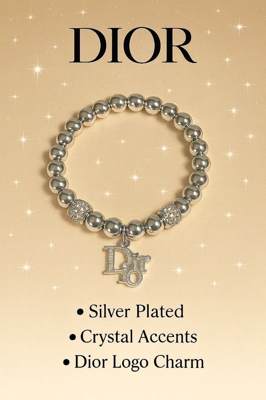 Dior Bracelet with Crystal Accents