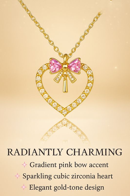 Radiantly Charming Heart Necklace
