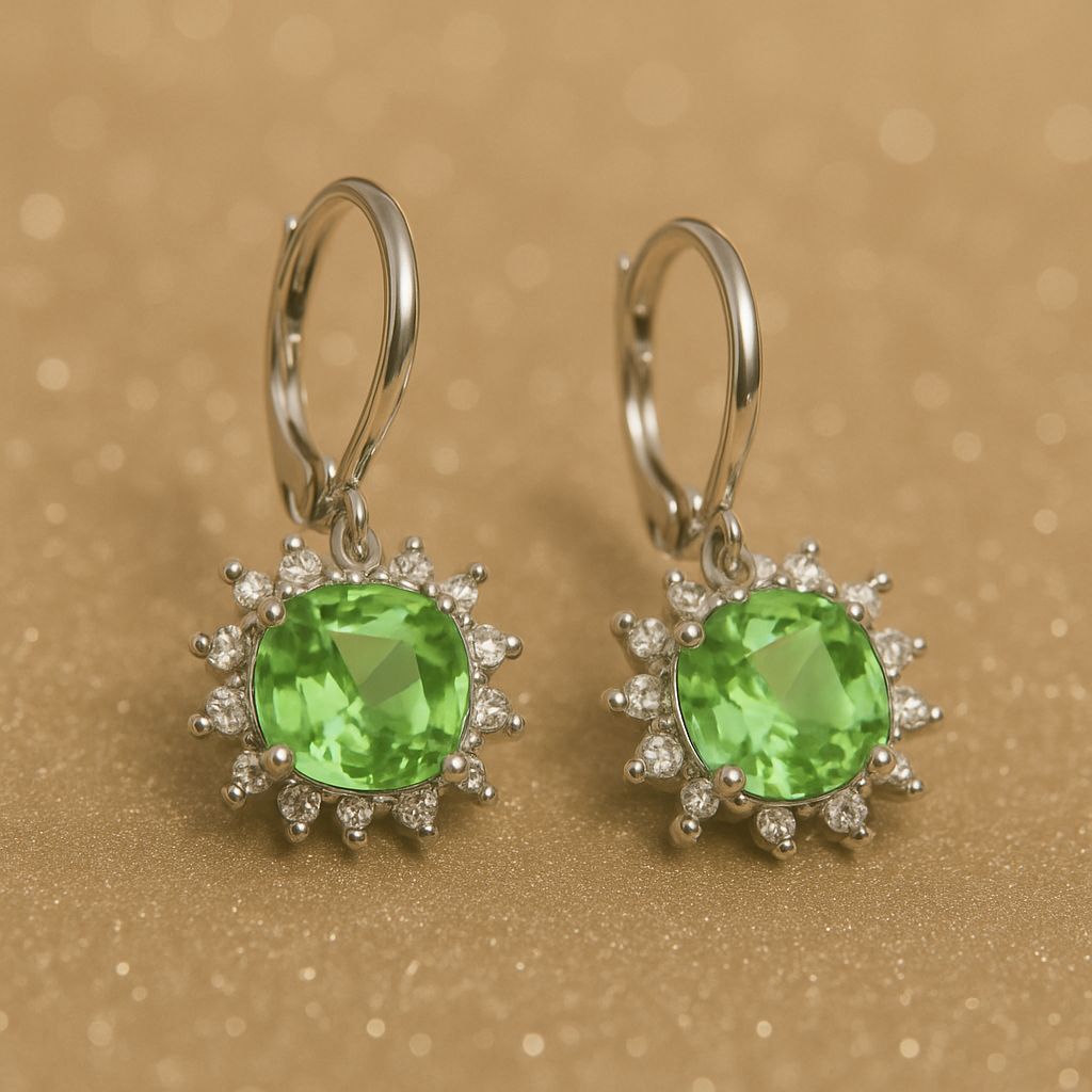 Peridot Crystal Elegance