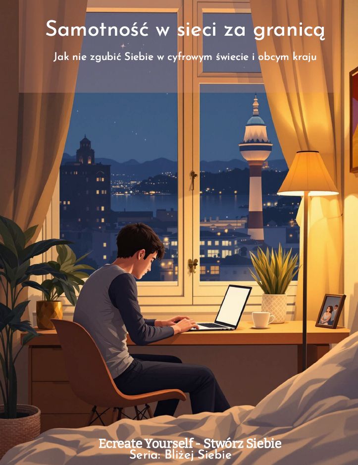 Samotność w sieci za granicą.