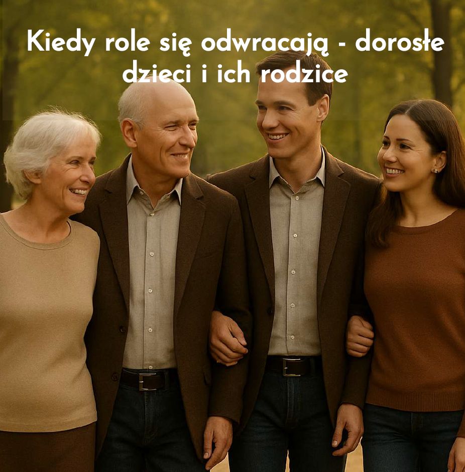 Kiedy role się odwracają - dorosłe dzieci i ich rodzice.