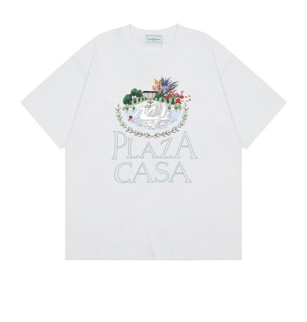 T-shirt CASA BLC Black/white