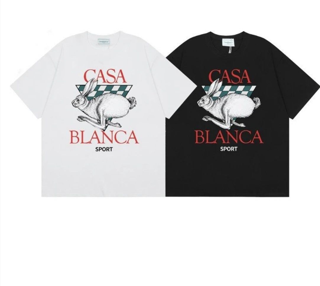 T-shirt CASA BLC Black/White