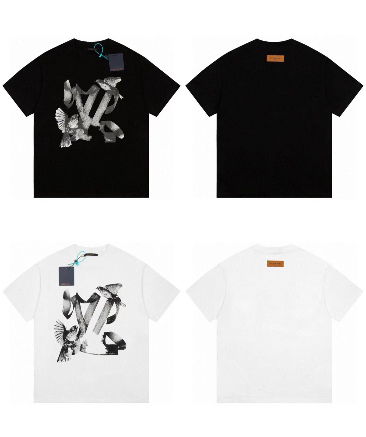 T-shirt LV Bianca E Nera