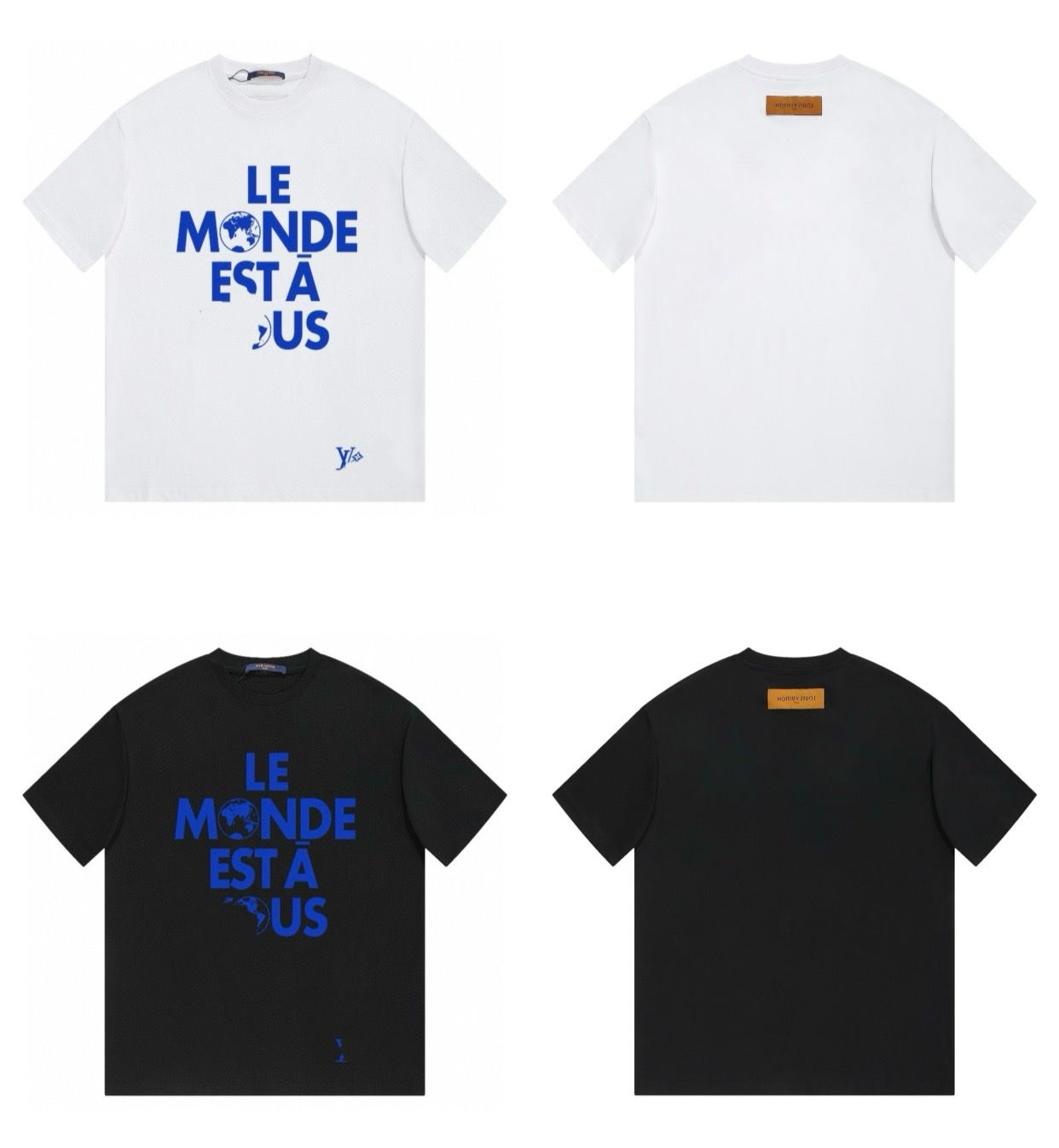 T-shirt LV Bianca E Nera