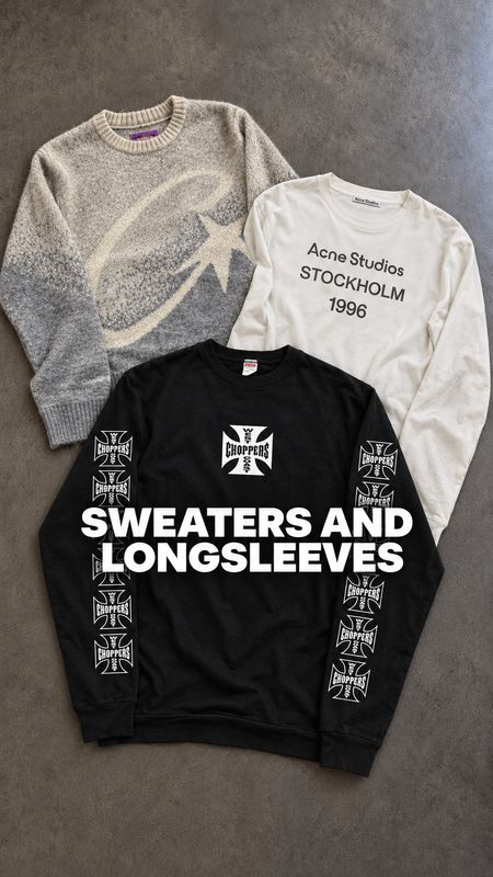 Maglioni e Longsleeve