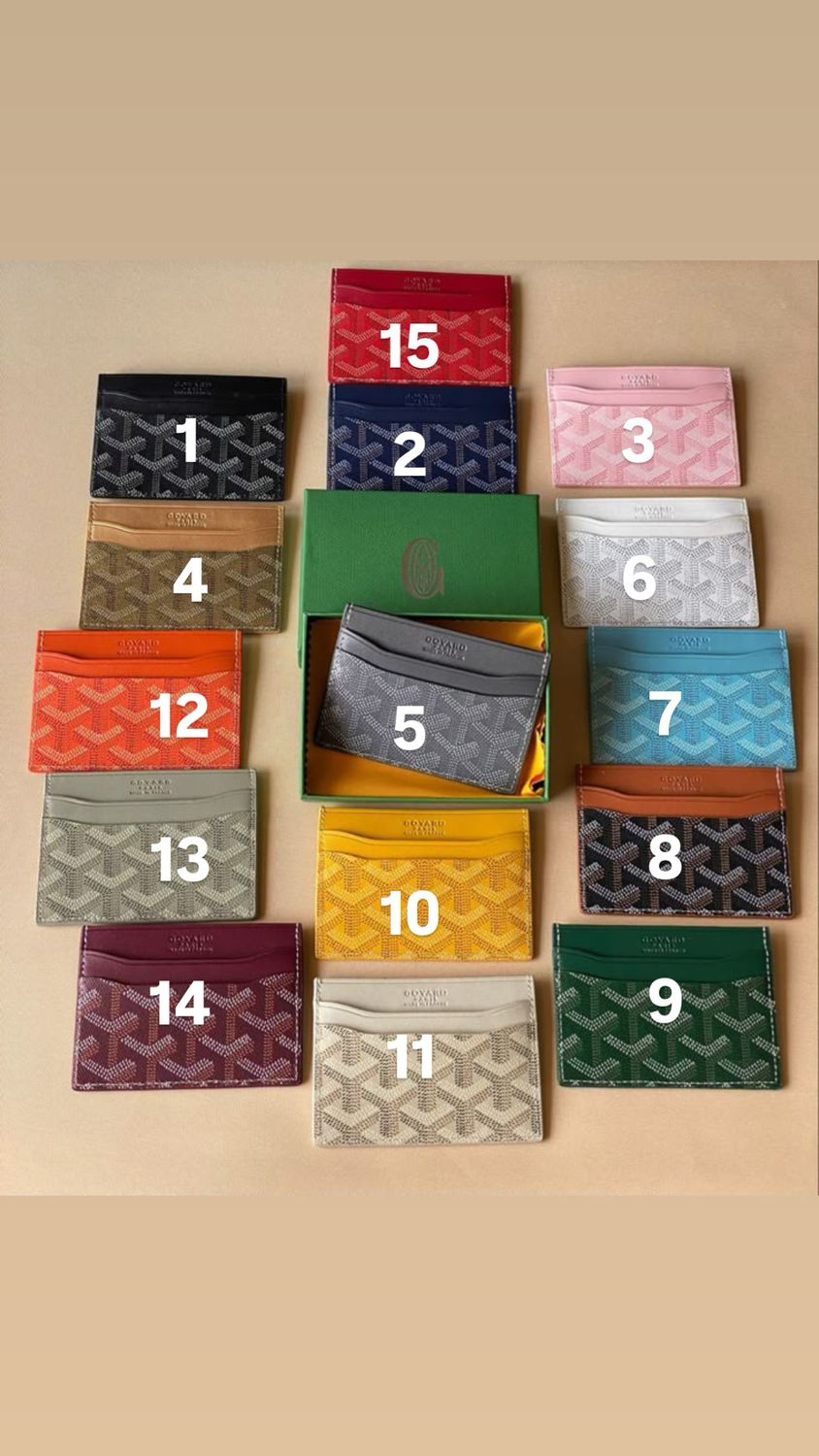 Portacarte 1 - 15 Colori